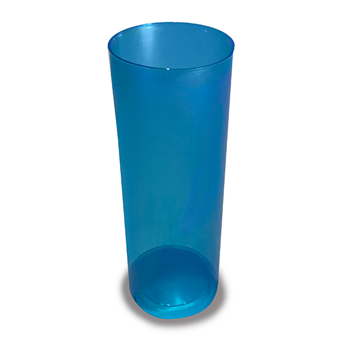 VASO TUBO PP 300 CC COLOR AZUL - línea Inyección - Papel Plast Pack S.L