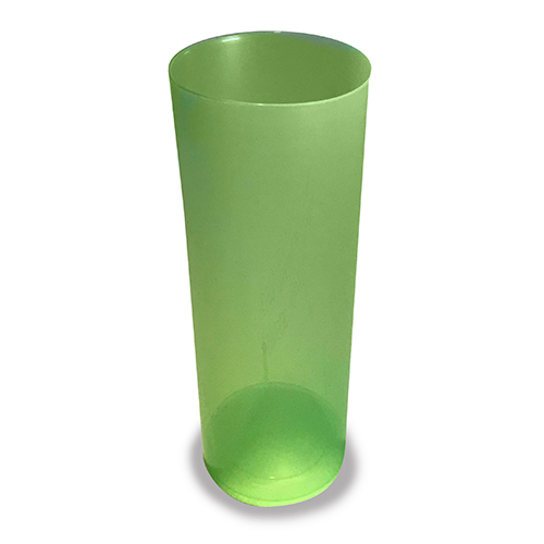 VASO TUBO PP 300 CC COLOR VERDE - línea Inyección - Papel Plast Pack S.L