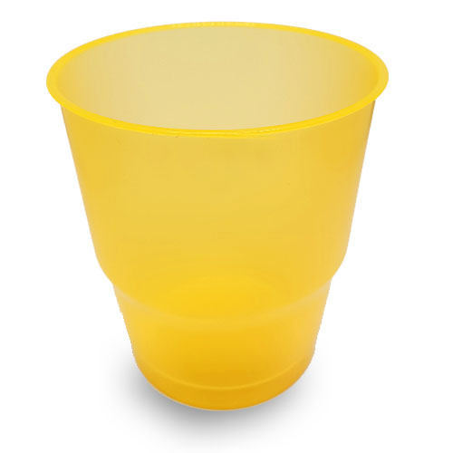VASO HOTEL PP 220 CC COLOR NARANJA - línea Inyección - Papel Plast Pack S.L