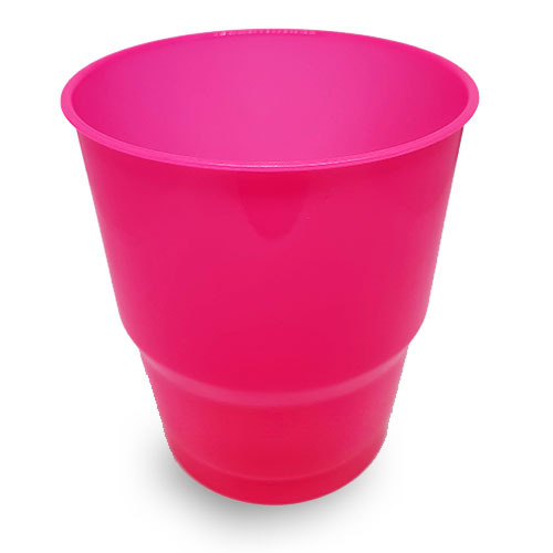 VASO HOTEL PP 220 CC COLOR ROSA - línea Inyección - Papel Plast Pack S.L