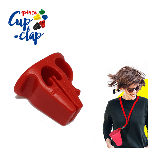 Pinza reutilizable roja - Event line - Papel Plast Pack S.L